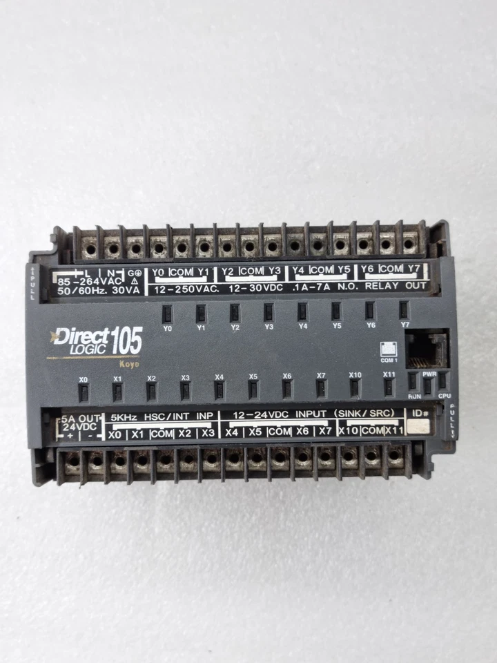 DIRECT LOGIC 105 KOYO FACTS F1-130D CPU MODULE MADE IN USA FREE SHIPPING